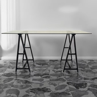 Escritorio de ordenador Venus Glass para uso en oficina Diseño de mesa elegante para espacio de trabajo