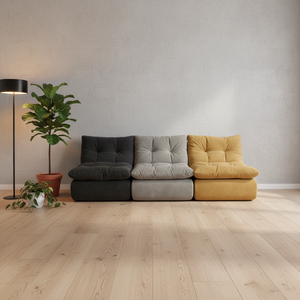 Fauteuil de salon lavable prêt à l'emploi - Emballé sous vide, sans assemblage, pour chambre et balcon, ensemble de meubles de salon - Product Image 1