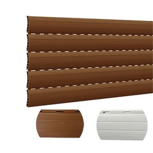 Kit de lattes supplémentaires pour volet roulant en PVC 'Torino' 123x27,5 cm, lot de 5 - Couleur bois K1 - Product Image 2