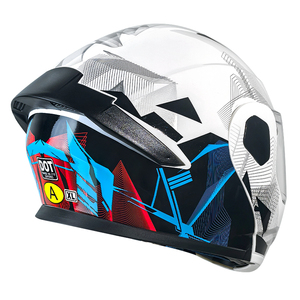 Casco de Motocicleta Modular Abatible Personalizado OEM, Homologado por DOT, Casco de Motocicleta Modular de Carreras ABS - Product Image 5