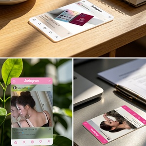 Cartes de visite transparentes personnalisées en plastique vierge, fournisseurs, prix, cartes d'identité en PVC transparent givré imprimées, cartes d'idole - Product Image 4