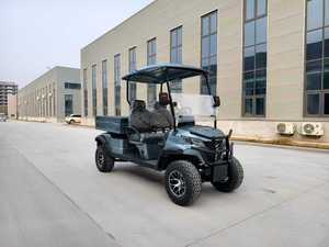 Nouvelle voiturette de <span class=keywords><strong>golf</strong></span> électrique ouverte 2, 4 ou 6 places avec pare-brise et toit pour parcours de <span class=keywords><strong>golf</strong></span>, villa, complexe hôtelier, parc - Product Image 2