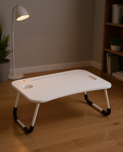 <b>Folding</b> <b>Table</b> Board Plastic Surface Portable Laptop Desk For Home Office Use - Product Image 2
