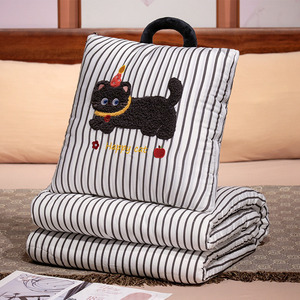 JM Almohada de Peluche con Manta 2 en 1, Suave y Acogedora para Siesta en Sofá, Descanso en Oficina, Plegable, Portátil, Uso Doméstico, Día de San Valentín - Product Image 5