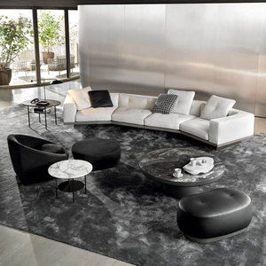 Fabricant de meubles de villa sur mesure, Foshan, commande minimum 1 pièce, meubles de designer italiens minimalistes haut de gamme - Product Image 5