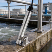 Analyseur de surveillance de la qualité de l'eau industrielle avec capteur COD en ligne, modèle par défaut