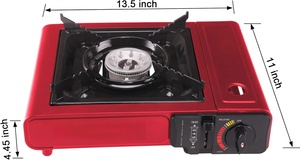 Réchauds portables pliables à gaz butane SANSU, accessoires de camping, de pique-nique et de voyage, avec allumage magnétique - Product Image 2