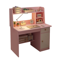 Bureau Workstation en Bois à Couleurs Personnalisables avec Tiroir, Prix Avantageux