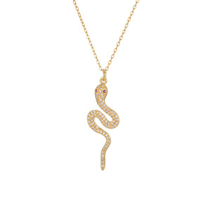 Collar <span class=keywords><strong>de</strong></span> cadena <span class=keywords><strong>de</strong></span> suéter exquisito <span class=keywords><strong>de</strong></span> alta gama para mujer, deportivo, <span class=keywords><strong>de</strong></span> cobre sin color, con cadena <span class=keywords><strong>de</strong></span> bambú - Product Image 5