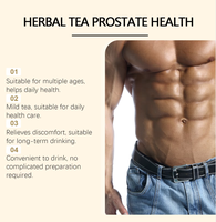 Teh Herbal Kesehatan Prostat 100g 5g x 20 Sachet Pouch Berdiri Dapat Ditutup Kembali Perawatan Ekstrak Minuman Menenangkan Malam Hari Mudah Diseduh