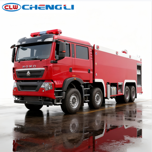 <span class=keywords><strong>Camion</strong></span> de lutte contre l'incendie HOWO 8X4 haute capacité de 25 tonnes avec réservoir d'eau de 21 000 L et réservoir de mousse de 4 000 L pour les interventions d'urgence en cas d'incendie - Product Image 1