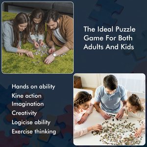 Casse-tête ours de luxe personnalisé de <span class=keywords><strong>1000</strong></span> <span class=keywords><strong>pièces</strong></span> Casse-tête en papier unisexe pour adultes et enfants - Product Image 6