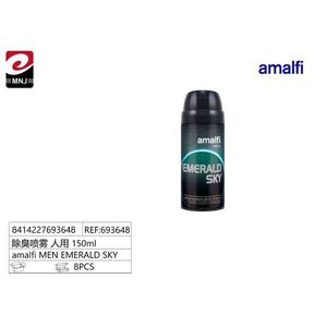 Amalfi Men Emerald Sky Deodorant Spray 150ml For Men - Product Image 3