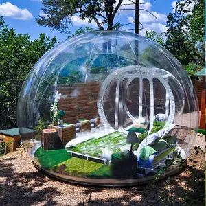 Палатка-пузырь для кемпинга на открытом воздухе Igloo надувная прозрачная палатка-пузырь с туннелем/надувная прозрачная палатка-пузырь для мобильного отеля