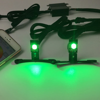 Kit de phares LED Angel Eyes pour voiture et moto, contrôlables par application, projecteur SMD 360 degrés, anneaux halo démoniaques, lentille œil de démon, pour personnalisation automobile