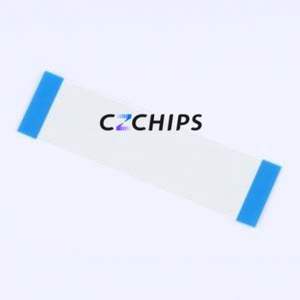 HX FFC-1.0-26P-100mm FFC Cable (Flexible Flat Cable) P=1mm Connector 26P 1mm 0.3mm Non-Inverting - Product Image 2