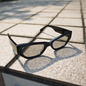 Geometric Cat Eye Sunglasses Acetate <b>Eyewear</b> Frame ARG Coating UV Protection for Outdoor Wear - Product Image 3