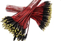 Cable de Alimentación de CC de 12 V con Conector de Barril, Cable de Alimentación de CC Macho-Hembra de 2,1 mm x 5,5 mm para Cámara de Seguridad CCTV