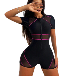 NEW <b>Sexy</b> Solid Color Lace Push One High Cut <b>Bikini</b> <b>Set</b> Eco-Friendly Front Beach Wear Swimsuit Women Custom Swimwear - Product Image 1
