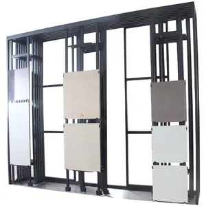 Top Bán Kim Loại Gạch Hiển Thị Giá Đứng Với Trượt Gốm Tính Năng Cao Cấp Hiển Thị Giá Cho Triển Lãm Cửa Hàng Bán Lẻ - Product Image 1
