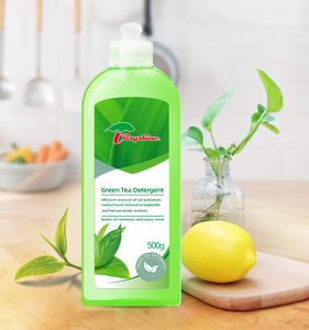 Rayshine Custom <strong>Dish</strong> Washing Cleaning Liquid Green Tea Fragrance <strong>Detergent</strong> Strong Degreasing 500g - Product Image 5