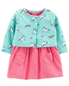 In magazzino di stile di <span class=keywords><strong>autunno</strong></span> a due pezzi 100% cotone delle ragazze del bambino di usura abbigliamento dolce vestito di inverno del bambino - Product Image 2