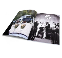 Impression de magazines personnalisés A4, couverture rigide et souple, presse d'impression commerciale, papier d'art, brochure artisanale, papier offset, mini-impression de magazines
