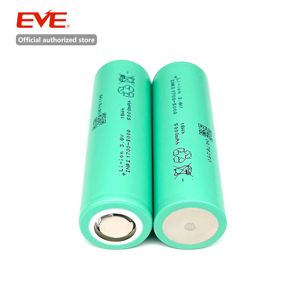 Eve 50pl Tablesss 21700 5000 Mah 125A цилиндрическая перезаряжаемая литий-ионная батарея для дрона и модели самолета