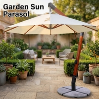 Parasol de jardin, parasol d'extérieur, parasol de terrasse, parasol de luxe moderne pour l'extérieur