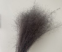 Herbe séchée Herbe de pampa séchée naturelle Décor Boho Wedding Flower Arrangement Muhly Grass Muhlenbergia Capillaris