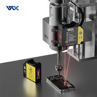 Capteur de déplacement photoélectrique laser compact PNP haute précision WTX-M, distance de mesure de 30 mm pour l'automatisation industrielle