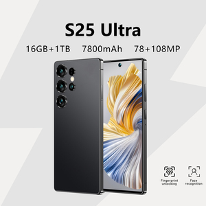 Điện thoại thông minh S25 Ultra Dual <span class=keywords><strong>Sim</strong></span> 5G với chức năng nhận diện khuôn mặt, màn hình HD, CPU Deca Core, camera sau 108MP, bộ xử lý MTK, hỗ trợ mạng di động LTE CDMA - Product Image 3