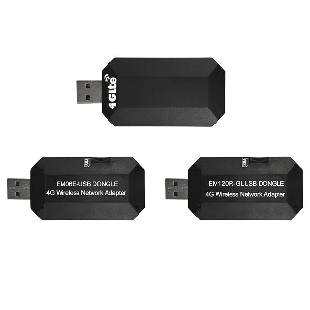 LTE 4G USB Dongle EC06E EM120R-GL CAT6 CAT12 600M support RNDIS MBIM ECM NCM With web UI AT USB2.0 WWAN Wireless NetCard PC USE