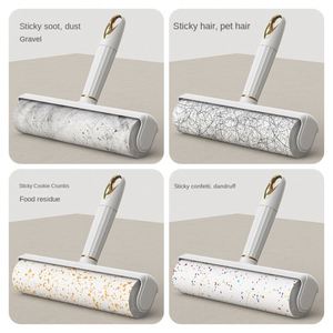 Eco-friendly PP <b>Plastic</b> Sticky Hair Roller for Pets Long/Short <b>Rod</b> Lint Remover Manual Use Tearable Sheets 24cm - Product Image 4