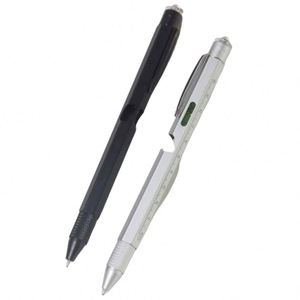 6 in 1 Multi Functional Heavy Metal Ballpoint <b>Pen</b> <b>with</b> logo Universal <b>Stylus</b> <b>Pen</b> <b>with</b> LED Customizable Suitable As Gifts for Men - Product Image 3