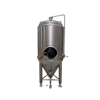 Cuve de fermentation de bière en acier inoxydable 500L 600L 1000l équipement de brassage de bière
