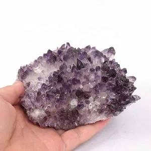 Wholesale Amethyst Quartz Cluster Purple Ghost Crystal Cluster for Home Decoration