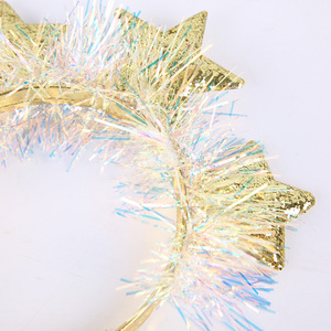 Diadema de Estrella para Fiesta de Año Nuevo, Aro para el Cabello de Navidad, Decoración para Cumpleaños y Bodas, Corona Brillante para Celebraciones - Product Image 6