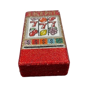 Bolso de Noche con Pedrería para Mujer, Cartera de Mano Brillante con Cristales, Bolso Extraíble para Cumpleaños o Vacaciones - Product Image 6