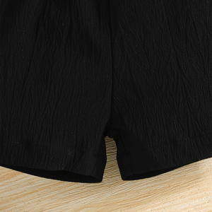 Conjunto de Dos Piezas con Estampado de Palmeras de Coco para Niños de 4 a 7 Años, Estilo Casual de Verano, Traje de Manga Corta para Juegos y Esports, Venta al Por Mayor de Fábrica - Product Image 5