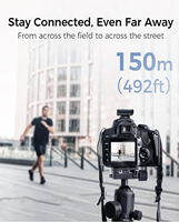Mic 2 (2 TX+1 RX + étui de charge), mini microphone cravate sans fil pour iPhone Android/tablettes/PC, réduction intelligente du bruit