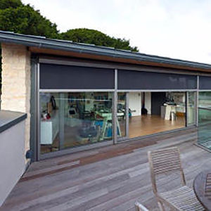 Persianas enrollables MINGYU USA PHIFER resistentes al viento para exteriores con cremallera, control por voz y control inteligente con <span class=keywords><strong>Alexa</strong></span>, Tuya Shades - Product Image 4