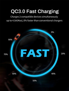 Accesorios para coche <span class=keywords><strong>3</strong></span> en 1 QC <span class=keywords><strong>3</strong></span>,0 Puertos USB duales tipo C Teléfono móvil PD 20W 27W 38W Cargador ventana Martillo cortador de cinturón de seguridad seguro - Product Image 6