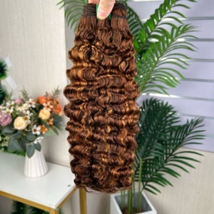 Lot de Cheveux Bouclés Birmans 12A en Gros, Vente Chaude, 100g par Paquet, Double Drawn, Extension de Cheveux Bouclés Pissy, 100% Cheveux Humains - Product Image 4
