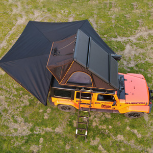 Carpa de Techo para Auto de Apertura Automática Rápida, Aleación de Aluminio, Tipo Extendido, Una Habitación, Tres Estaciones, para Campamento al Aire Libre - Product Image 1