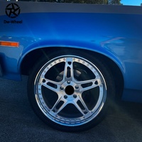 Jantes en alliage d'aluminium forgé poli argenté à déport profond 24 26 pouces 5x127 5x120 6x139.7 5x114.3 pour Chevrolet Impala Lincoln Town