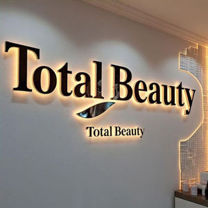 Letrero de Letras en Canal LED 3D Personalizado, Letrero Luminoso de Metal para Pared, Letrero Moderno de Letras de Metal con LED - Product Image 1