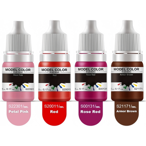 Ensemble de <span class=keywords><strong>peinture</strong></span> miniature écologique à base d'eau, <span class=keywords><strong>peinture</strong></span> rapide 4x5ml, haute pigmentation, couleurs de modèle non fanées <span class=keywords><strong>pour</strong></span> la résine <span class=keywords><strong>plastique</strong></span> - Product Image 2