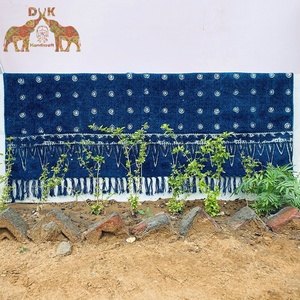 พรมลายจุดทำด้วยมือของชาวอินเดียพรมปูพื้นแบบสั่งทำสำหรับห้องนั่งเล่นและตกแต่งบ้าน - Product Image 2