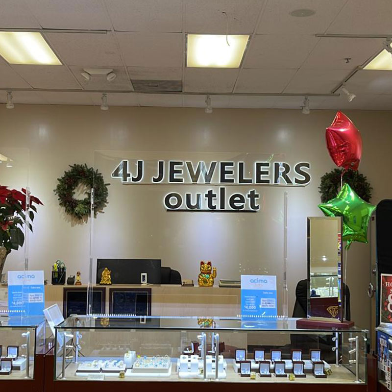 Logo Mall Jewelers Jewelry Store LED Signs Illuminate Your Business